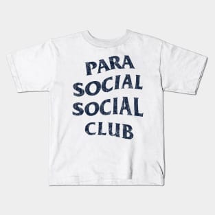 Parasocial Social Club (Variant) Kids T-Shirt